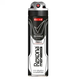 Desodorante Rexona Aerossol Invisible Masculino 90g - REXONA - Higiene E Beleza