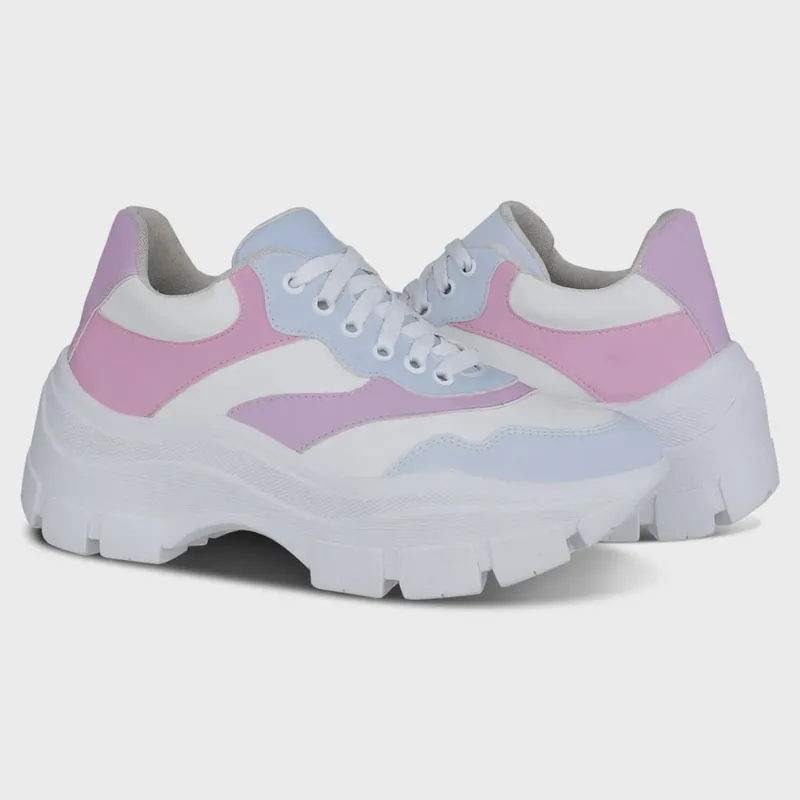 Tênis Feminino Modelo Sneaker Muda de Cor no Sol Lançamento