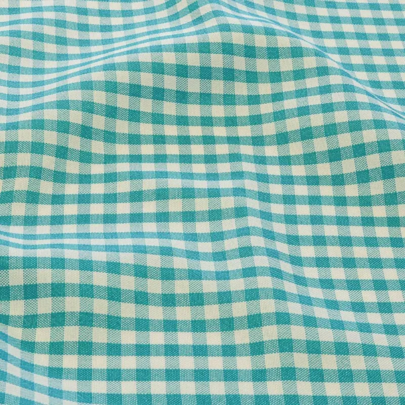 Tecido Oxford Estampado Xadrez Toalha Mesa - Rolo 15 Metros