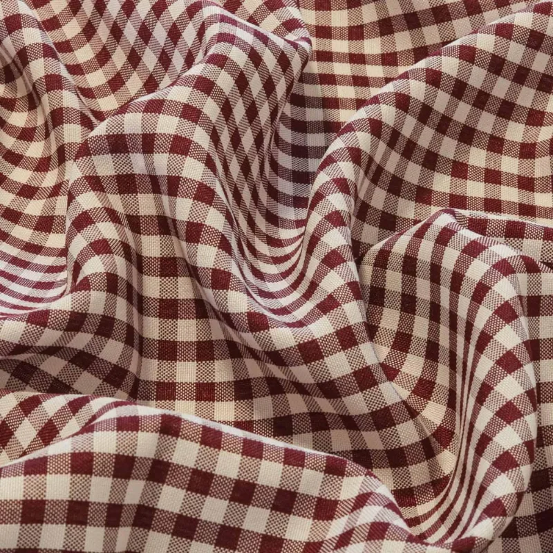 Tecido Oxford Estampado Xadrez Toalha Mesa - Rolo 15 Metros
