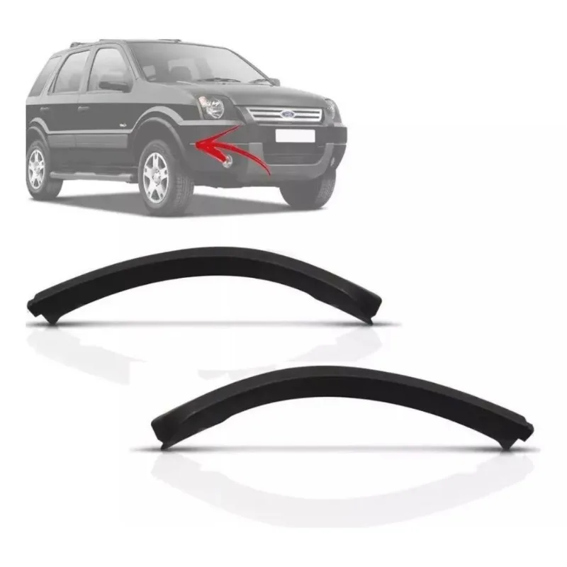 Alargador Moldura Parachoque Diant Ecosport 2003 A 2012 Le