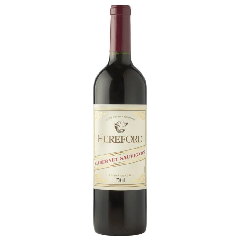 Vinho Argentino Hereford Cabernet Sauvignon Tinto 750ml - Hereford - Adega