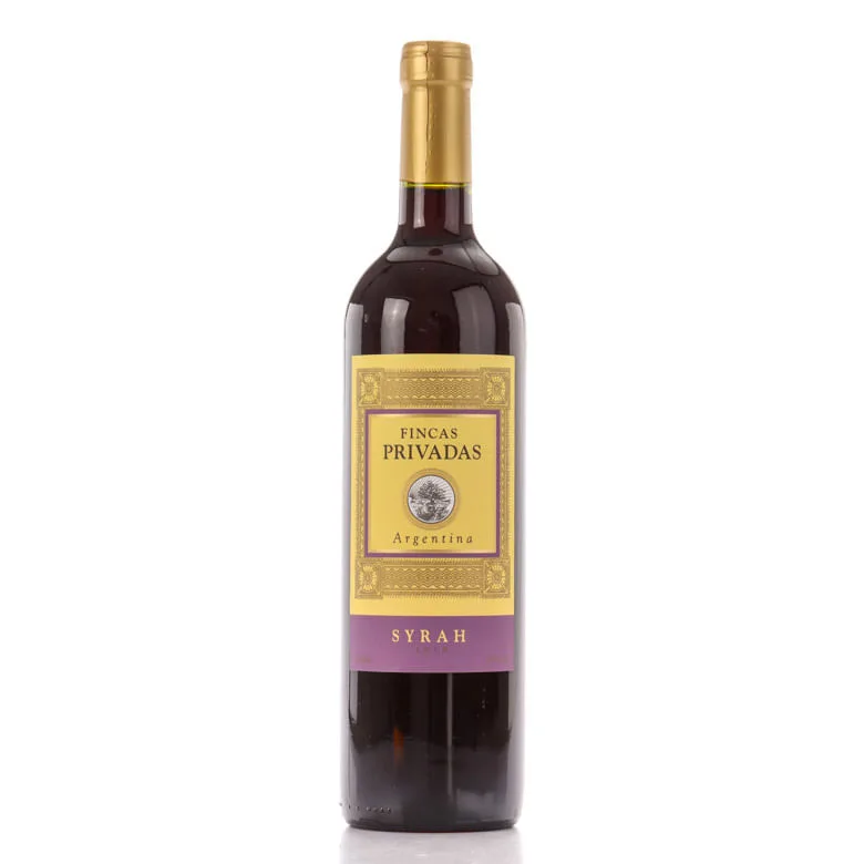 Vinho Fincas Privadas Tinto Syrah 750ml - Fincas Privadas - Bebidas Alcoólicas