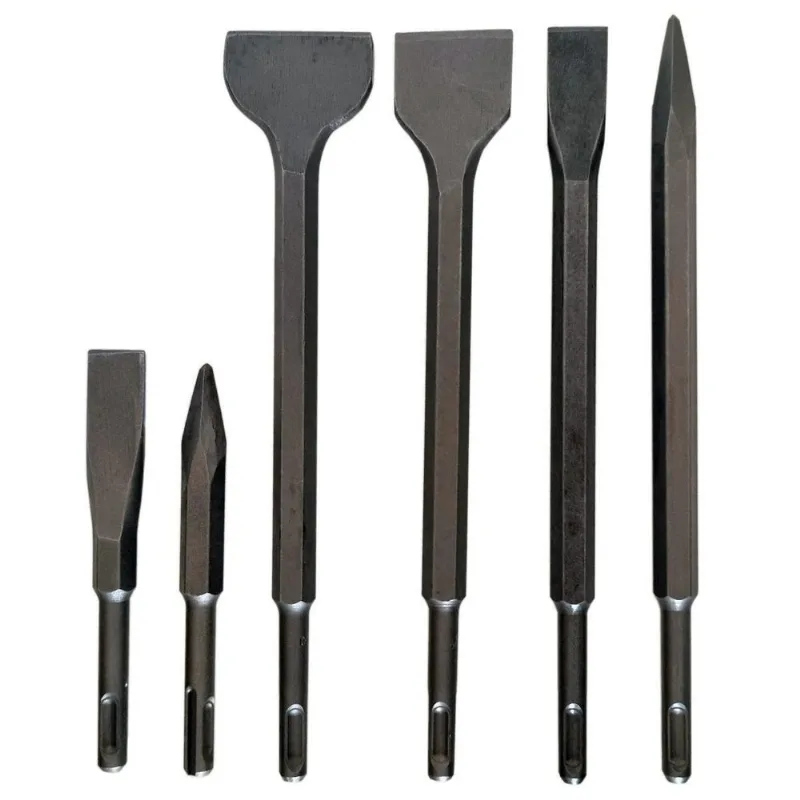 Kit Talhadeiras E Ponteiras Sds 6 Pçs Profissional Martelete