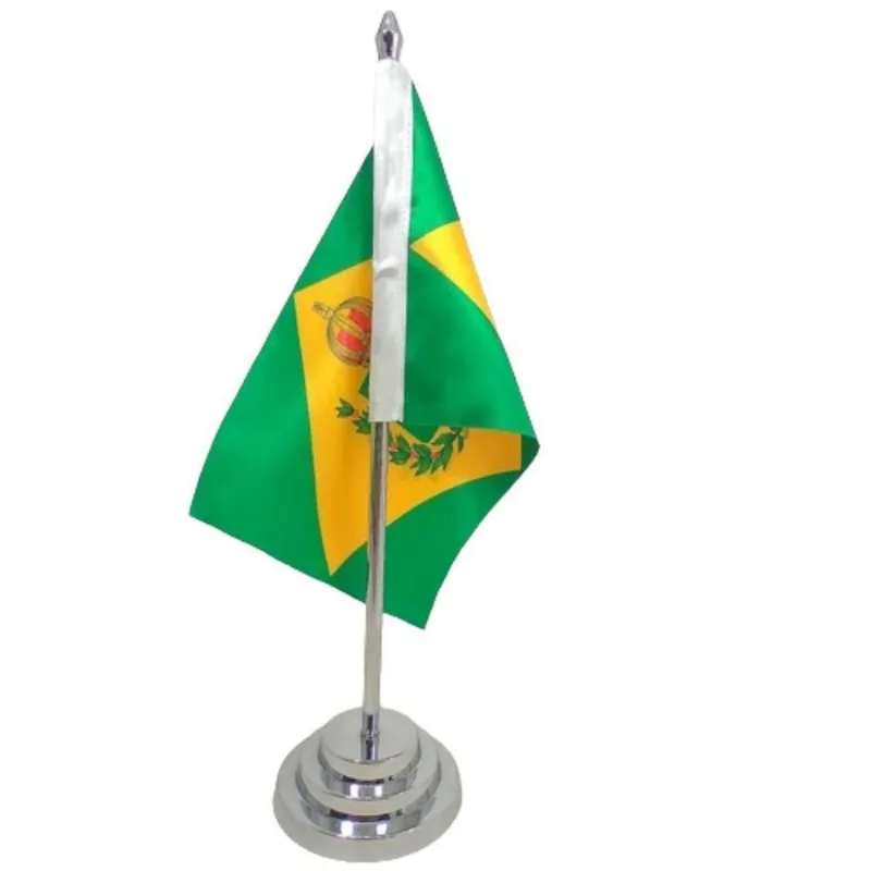 Bandeira Mesa Dupla Face Brasil Império 1822/1889 Mastro 29