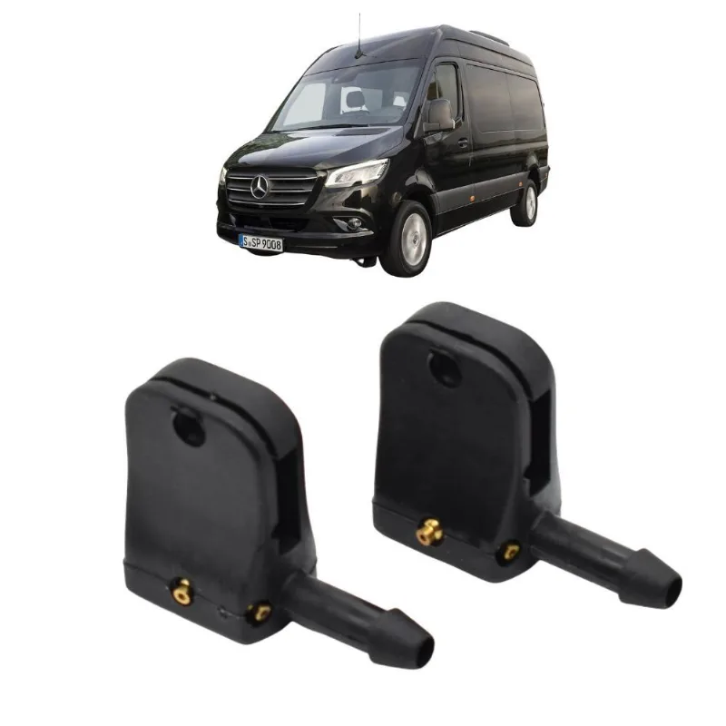 Par Bico Brucutu Agua Esguicho Parabrisa Mercedes Sprinter