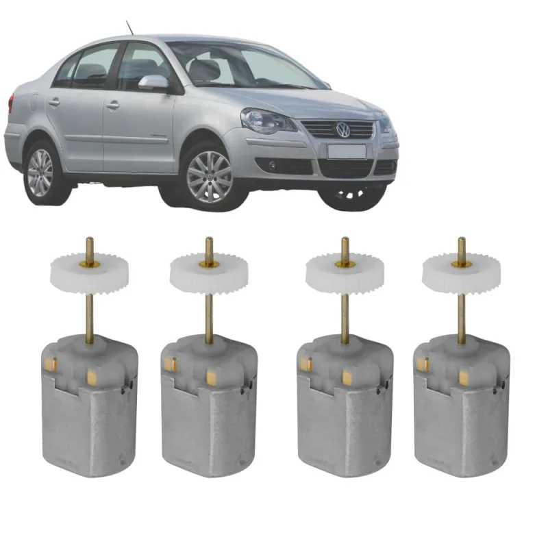 Kit 4 Motorzinho Trava Fechadura Elétrica Polo Golf Após 01 - Não Disponível - Automotivo