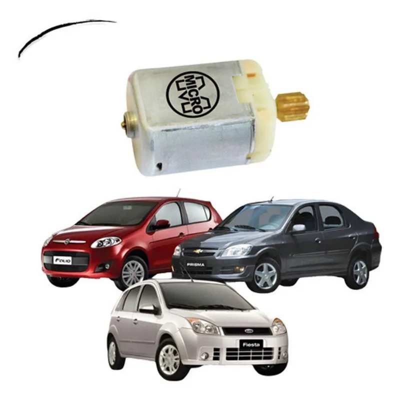 Micro Motor Para Trava De Fechadura Elétrica Modelo Spp1211 Uno Após 2010 Universal Automotive