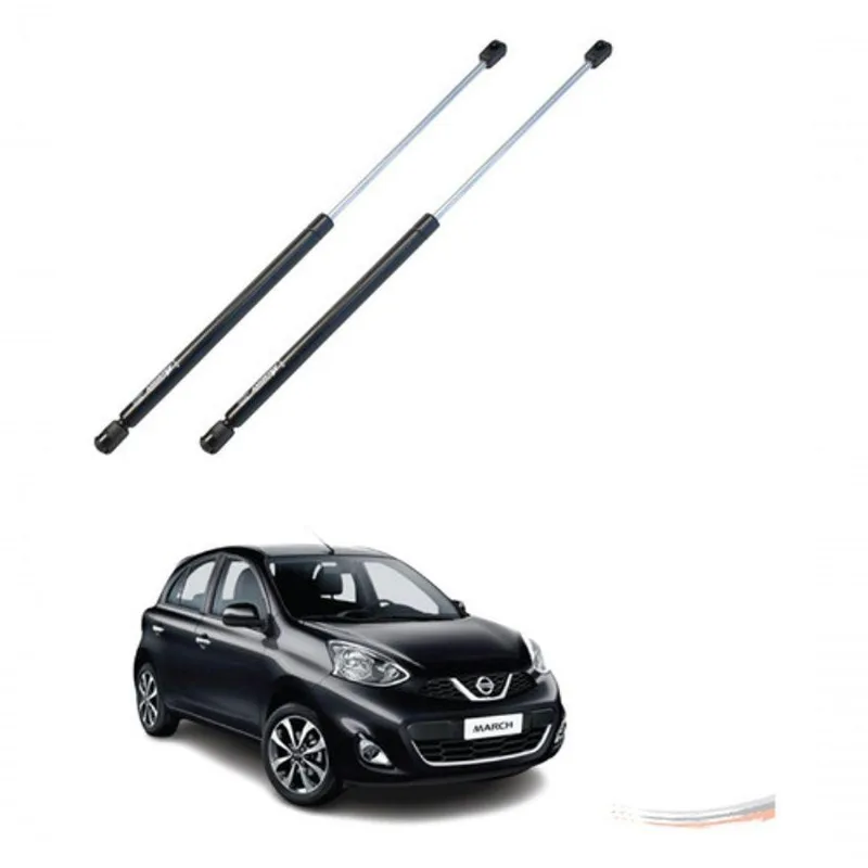 Par Amortecedor De Porta-malas Mola A Gás Nissan March Após 2011 Com Abertura Suave Amortex