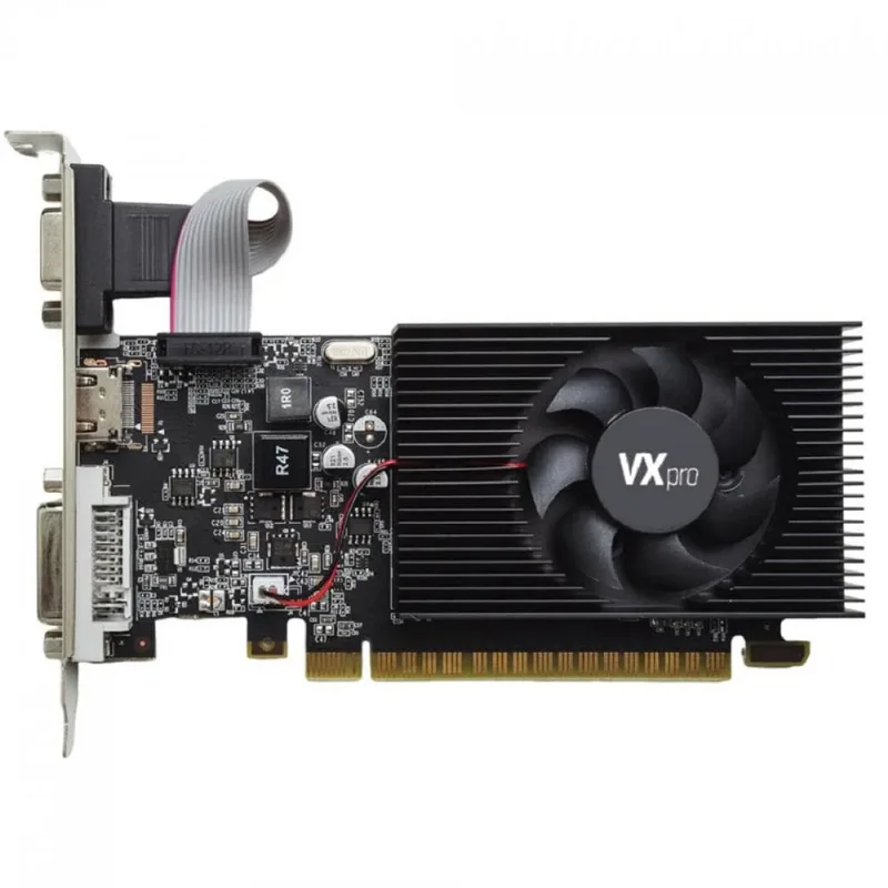 Placa De Video Vxpro Geforce Gt 740 4gb Gddr3 128 Bits Hdmi/vga/dvi Gt740lp-4gd3
