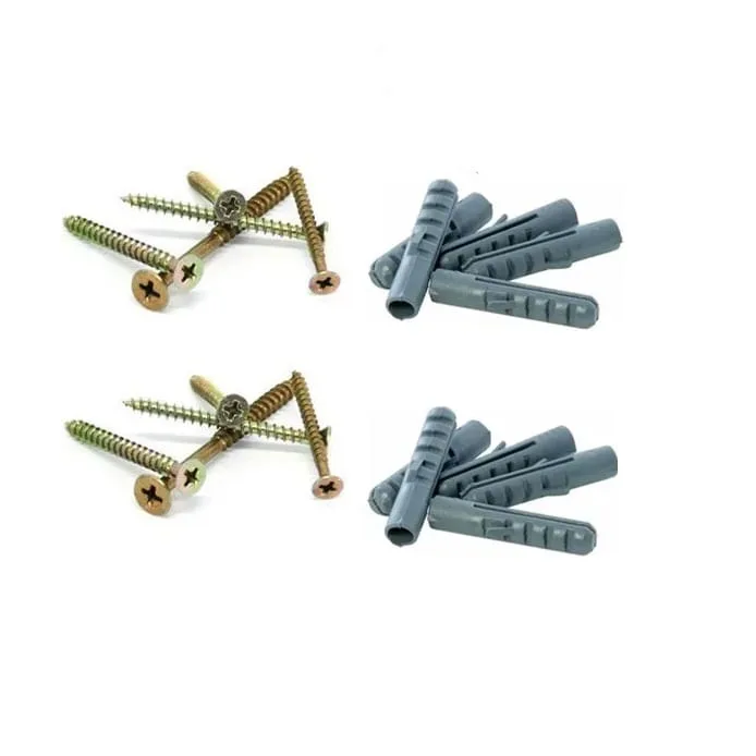 Parafusos Com Buchas Kit Com 200 Unidades 8mm 10mm - Não Disponível - Construção E Ferramentas