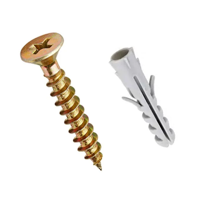 Buchas Nylon + Parafuso Para Parede Kit C/200 Peças 6mm 8mm - Não Disponível - Construção E Ferramentas