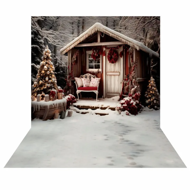 Fundo Fotográfico Cenário Natal Tecido 2,2M X1,5M F144