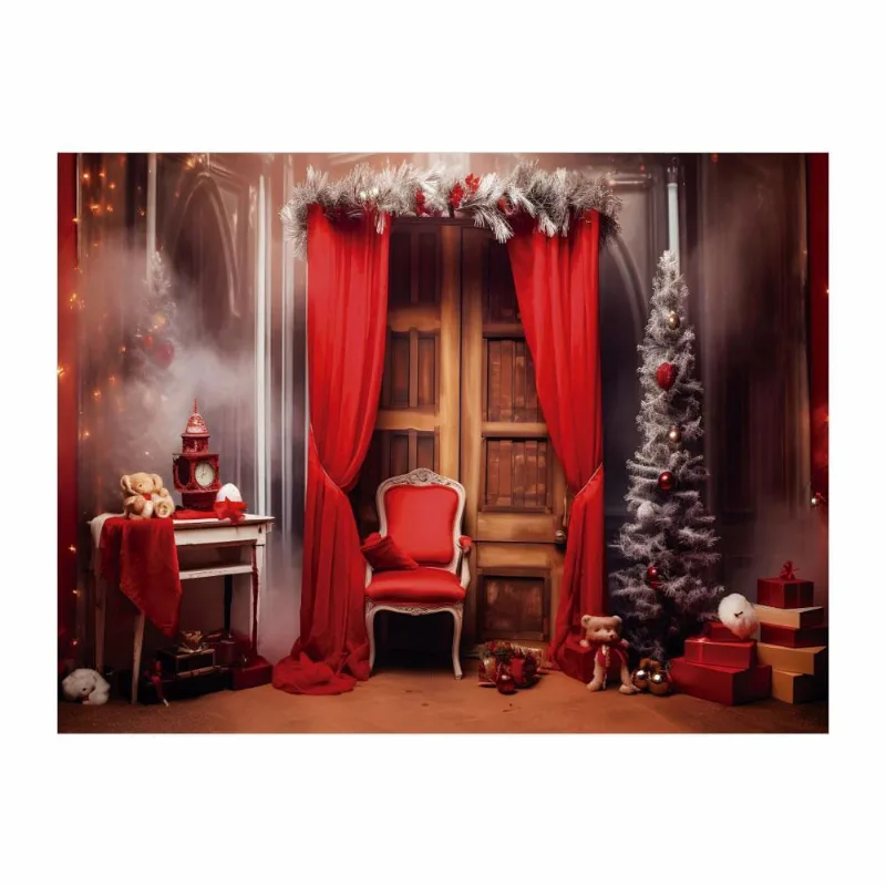 Fundo Fotográfico Natal Tecido 2,20m x 1,50m F286