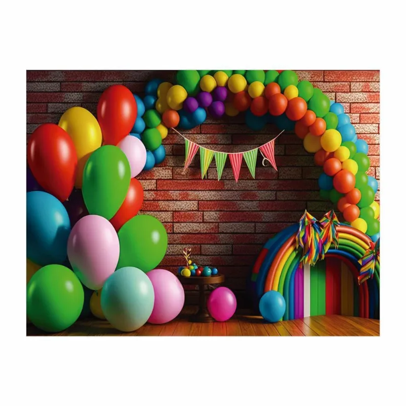 Fundo Fotográfico Arco Balão Tecido 2,20m x 1,50m F383