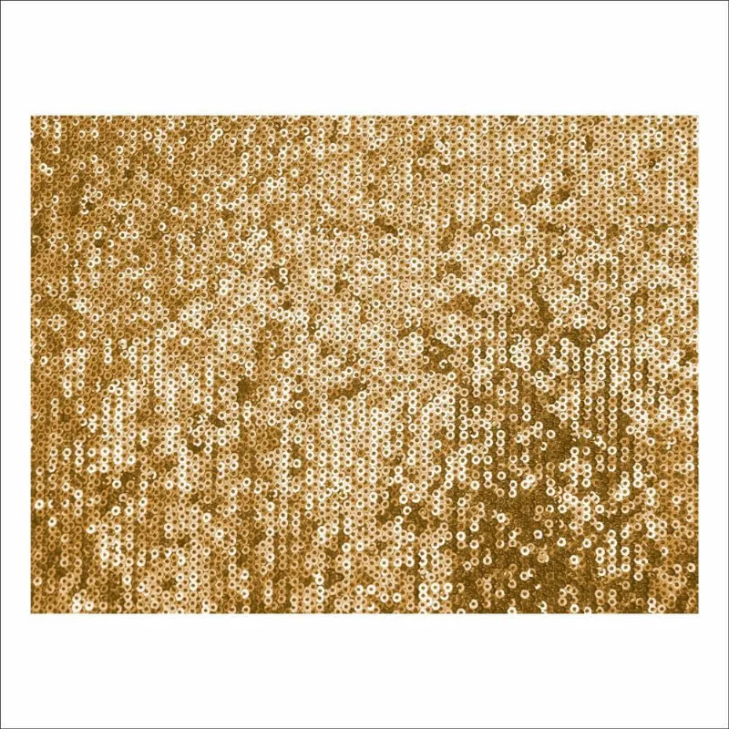 Fundo Fotográfico Textura Lantejoula Dourada Tecido 2,20M