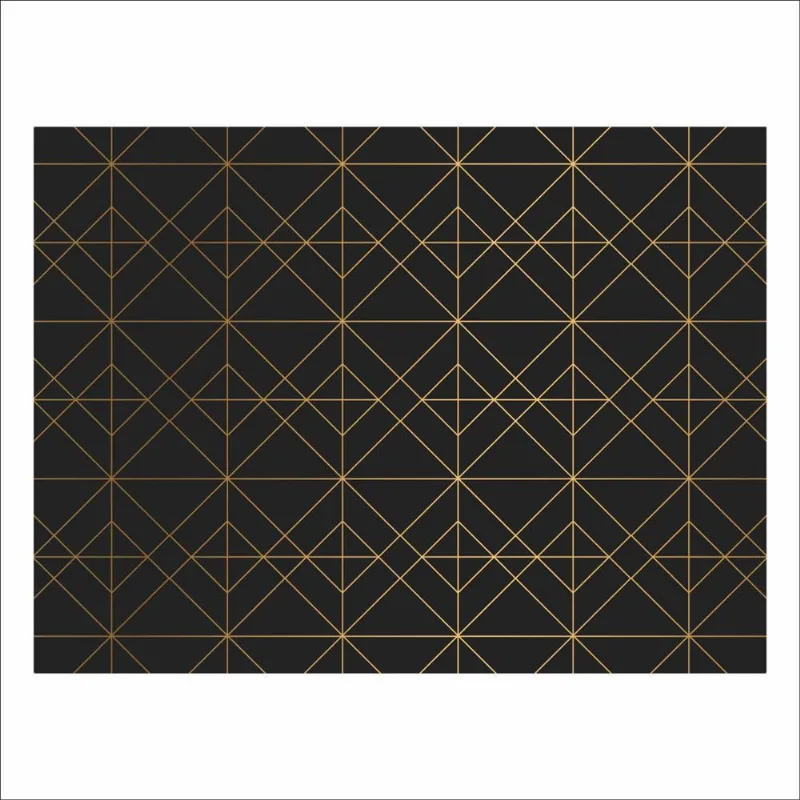 Fundo Fotográfico Geométrico Preto Em Tecido 2,20m X1,50m