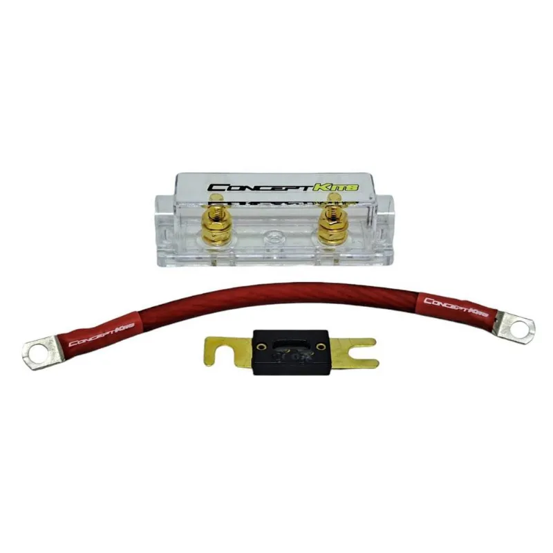Combo Porta Fusivel Faca Com Chicote E Fusivel 250a