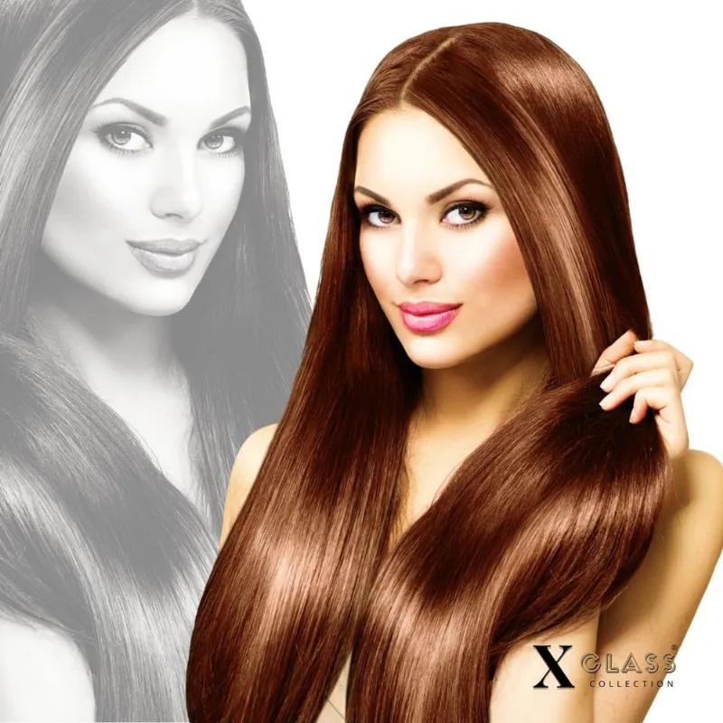 Aplique Tic Tac Cabelo Orgânico Liso Premium X Class Collection 60cm 180g