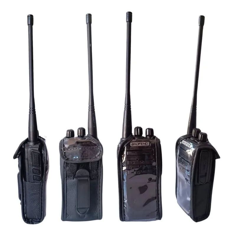 Combo 10 Couro Legitimo Resistente Para Radinho Uv-6
