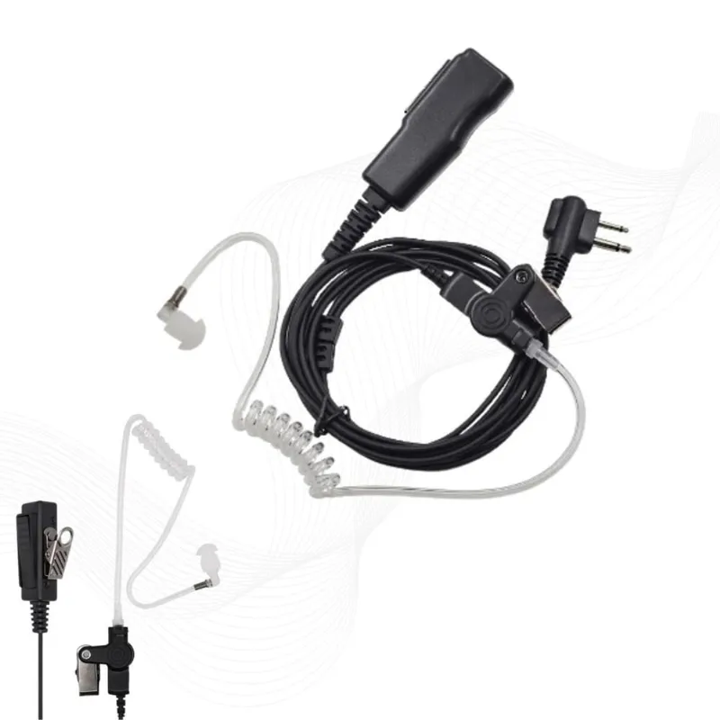 Kit 4 Fone Ouvido Silicone Para Rádio Comunicador Ep450 Dep450