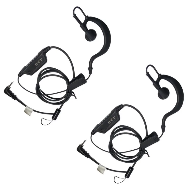 Kit 2 Fone Para Rádio Walk Talk P1 Hytera Motorola T38 T210