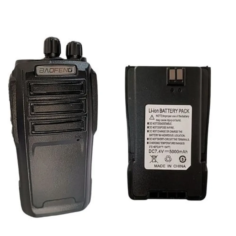 Reposição de Rádio Uv6 Com Bateria Baofeng Dual Band