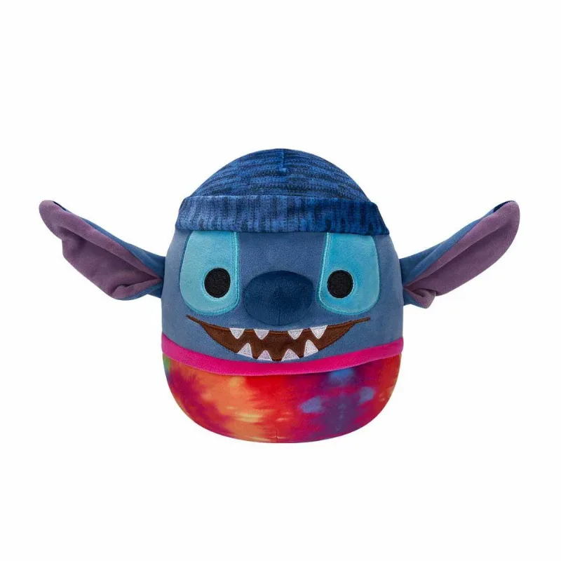 Pelúcia Squishmallows 20Cm Do Stitch Tie Dye - Disney
