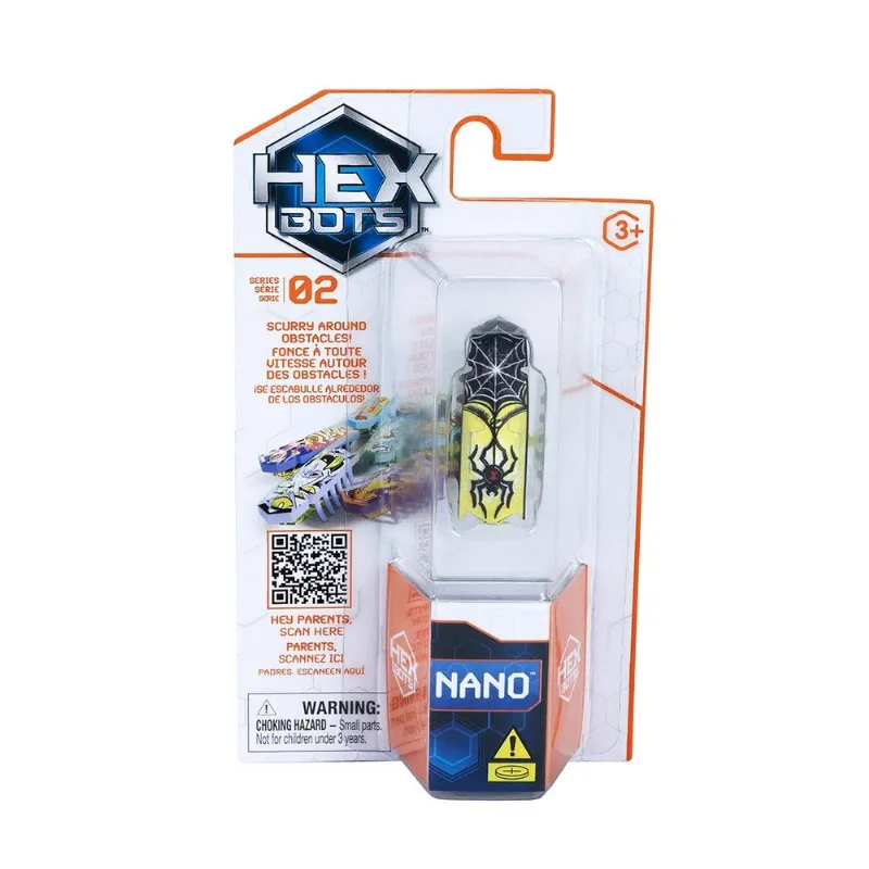Hex Bots - Nano Bot Pintura Aranha - Sunny