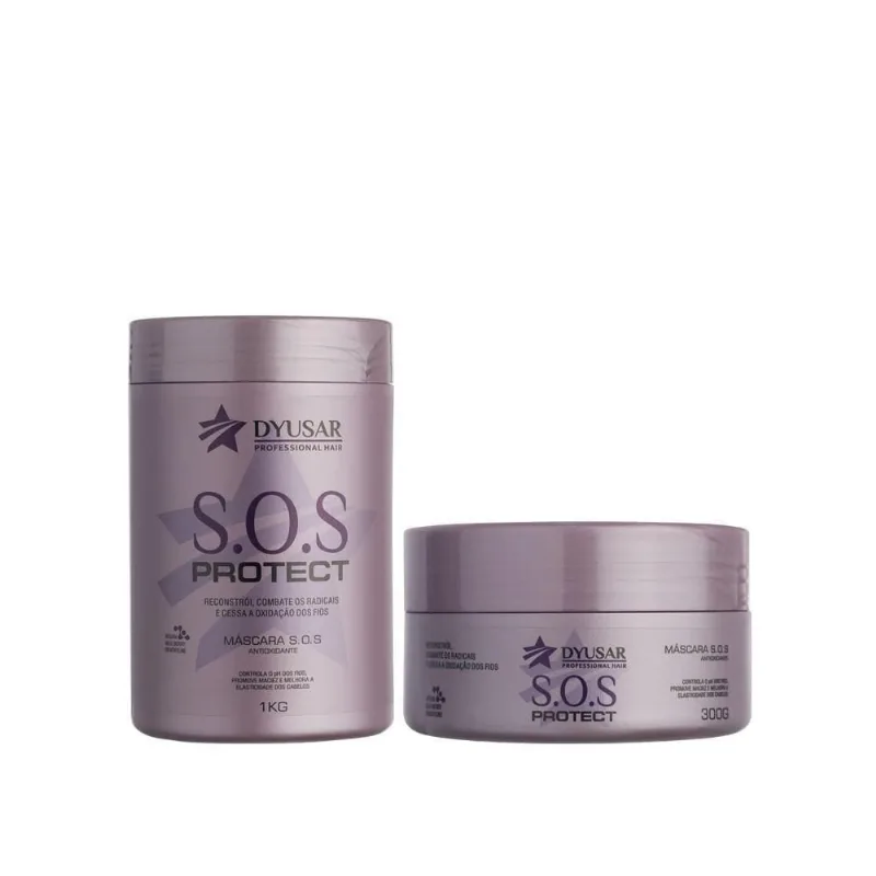 Terapia Capilar Hidratação 2 Máscaras s. O. S De 1Kg E 300G
