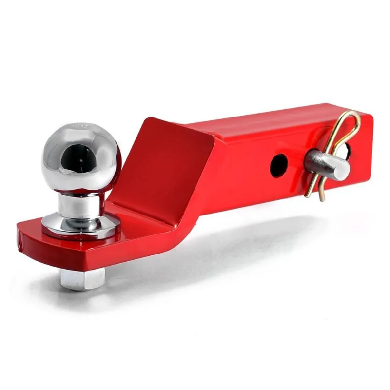 Ponteira Engate Removivel Vermelha 5x5cm Reta Dodge Ram 2011