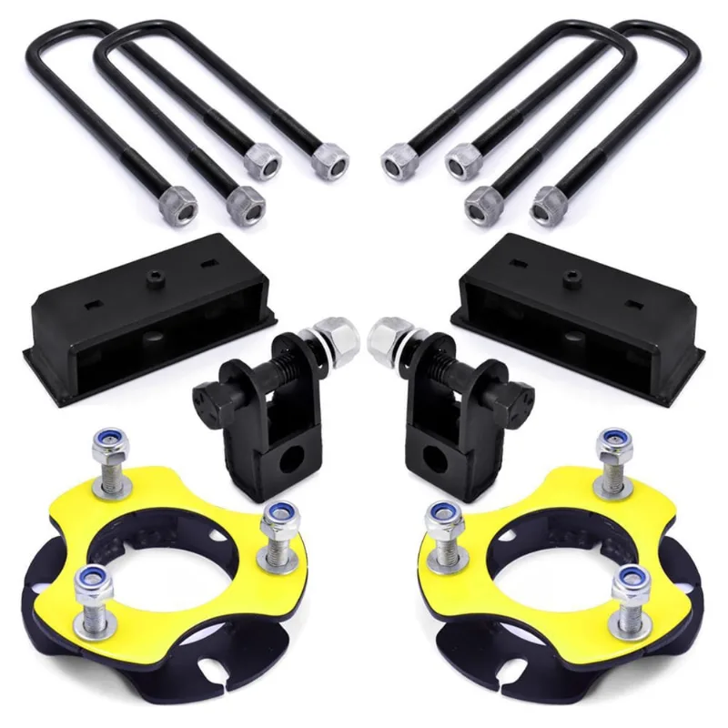 Kit Lift Calço Preto Dianteiro Traseiro L200 Triton 2014