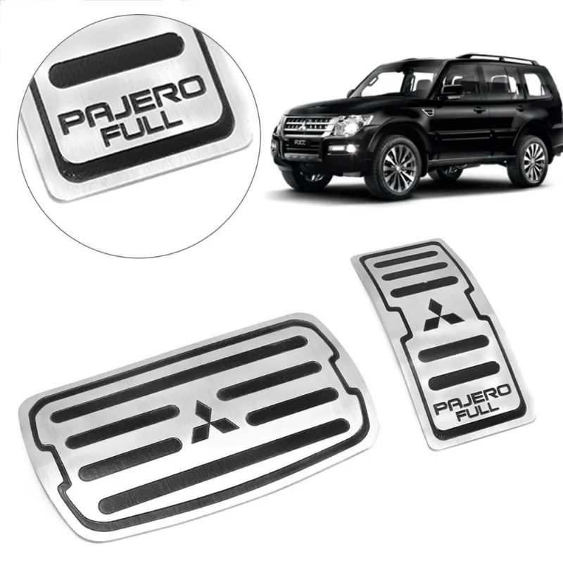 Pedaleira Aço Inox Pajero Automático 15-22 - Texas 4x4