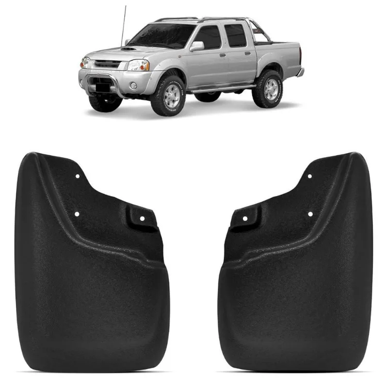 Para Barro Traseiro Frontier 99-07 Polipropileno Resistente 36x23cm