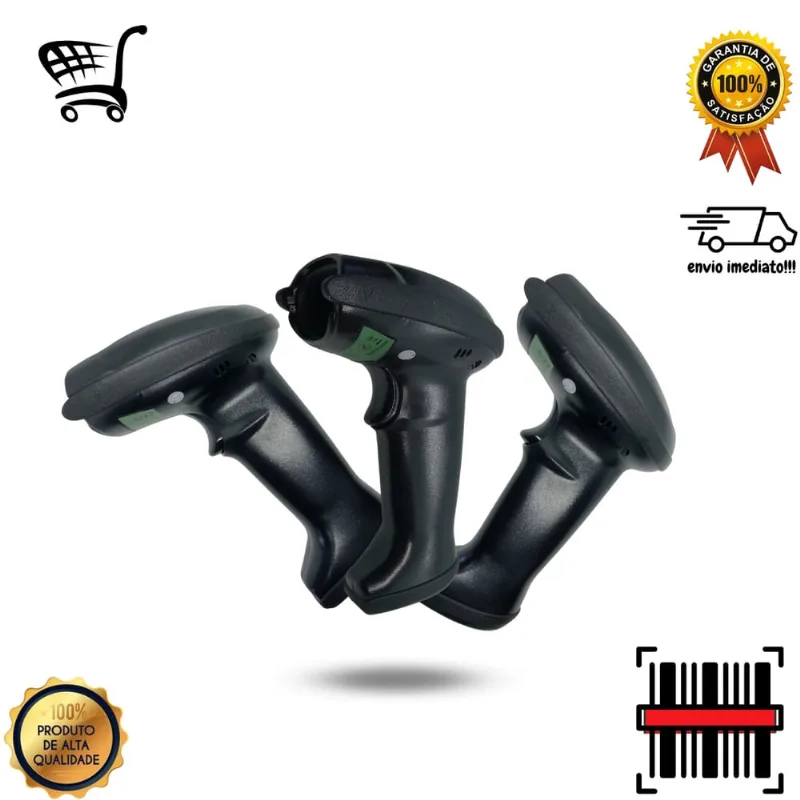 Leitora altomex com fio com lente resistente