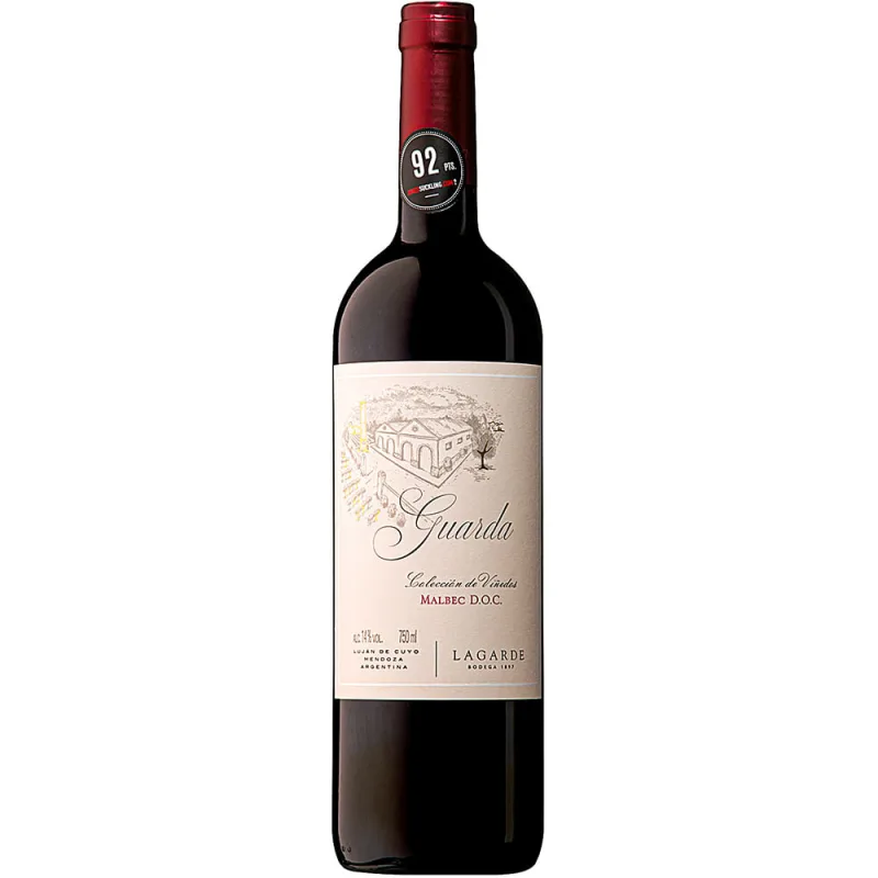 Lagarde Guarda Malbec Argentino Vinho Tinto 750ml - Lagarde - Bebidas