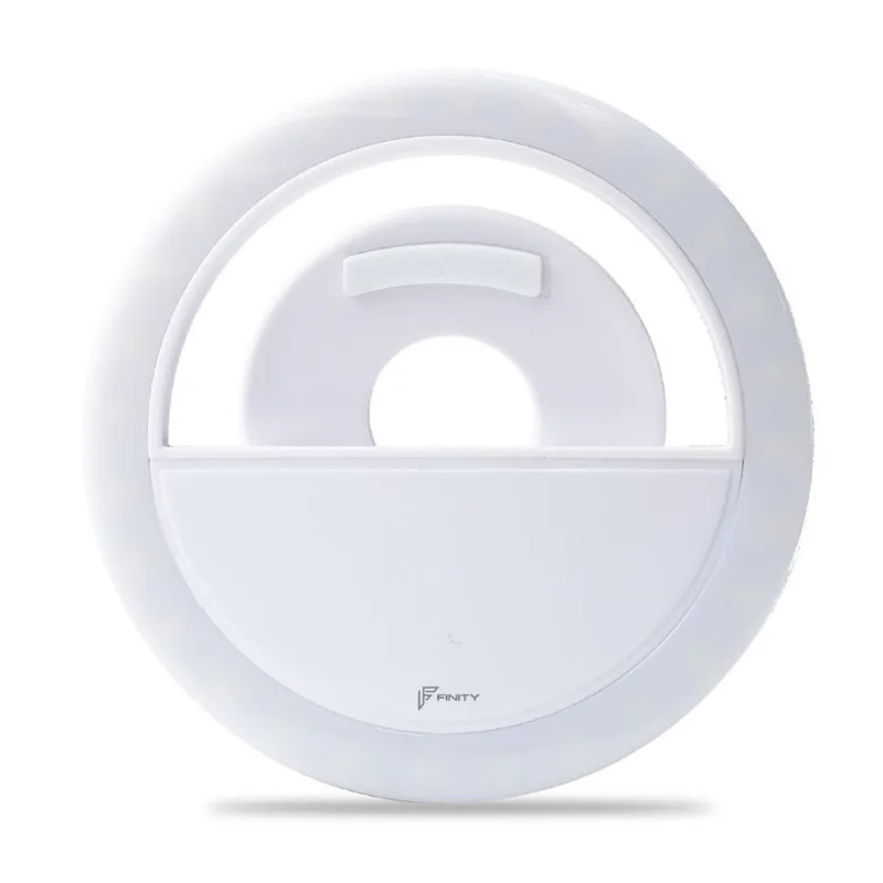 Luz De Led Mini Clip Ring De Selfi Para Celular Vídeos Fotos