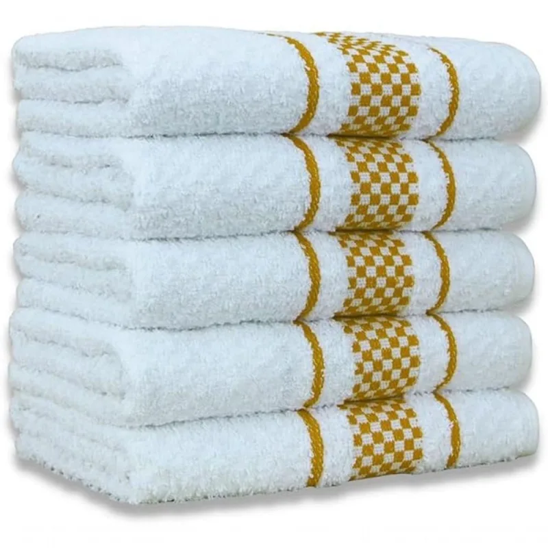 Kit 5 Pano De Prato Super Luxo Atoalhado Premium Gourmet Beka - Marrom - OUTRAS - Cama, Mesa E Banho