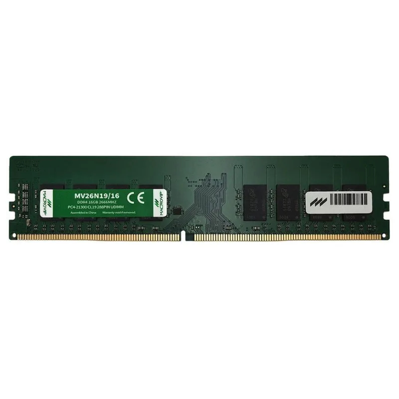 Memória 16gb Macrovip, Ddr4, 2666mhz, Cl19 - Mv26n19/16