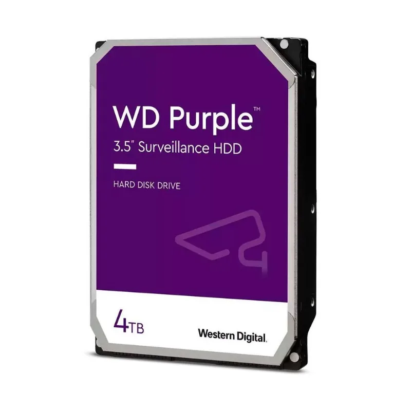 Hd 4tb Western Digital Purple Surveillance, Sata Iii 6gb/s,