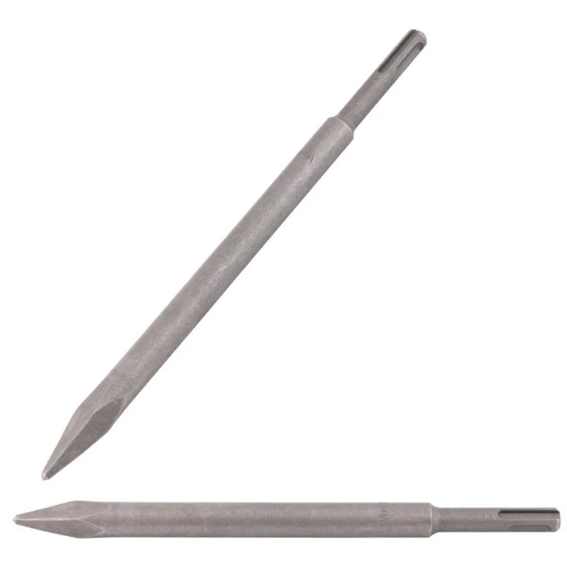 Kit 02 Ponteiro Para Martelete Sds Plus Aço Forjado Kit 02 Ponteiro Para Martelete Sds Plus Aço Forjado