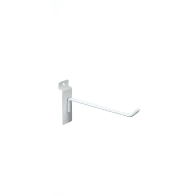 30 Ganchos De 5cm Branco Para Painel Canelado