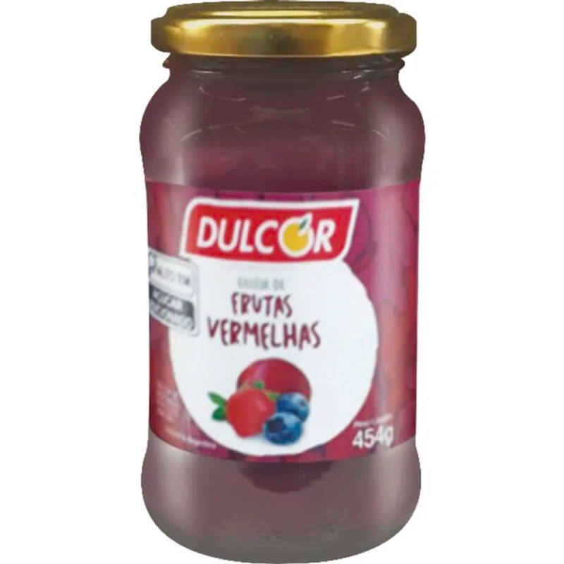 Geleia Dulcor Frutas vermelhas 454g