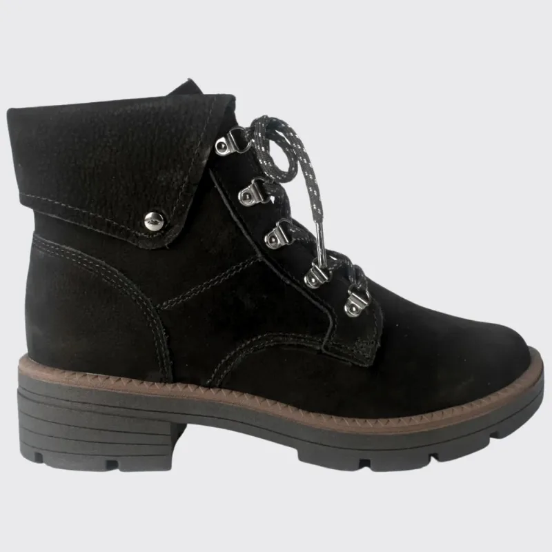 Bota Cortuno Feminino Cano Curto Dakota Salto Baixo Da131 - Preto - 35