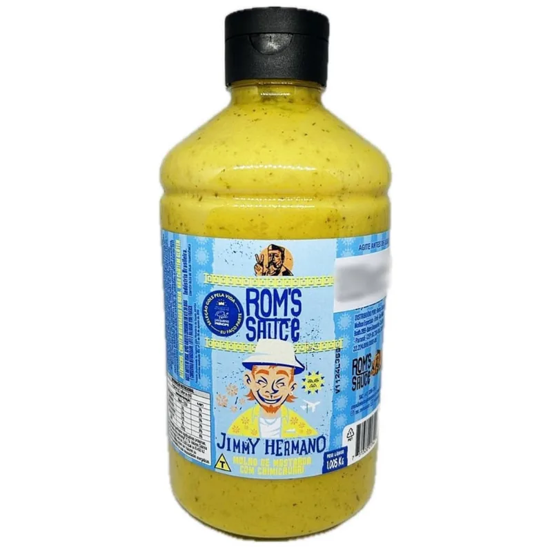 Mostarda Com Chimichurri Tempero Argentino Jimmy Hermano 1Kg