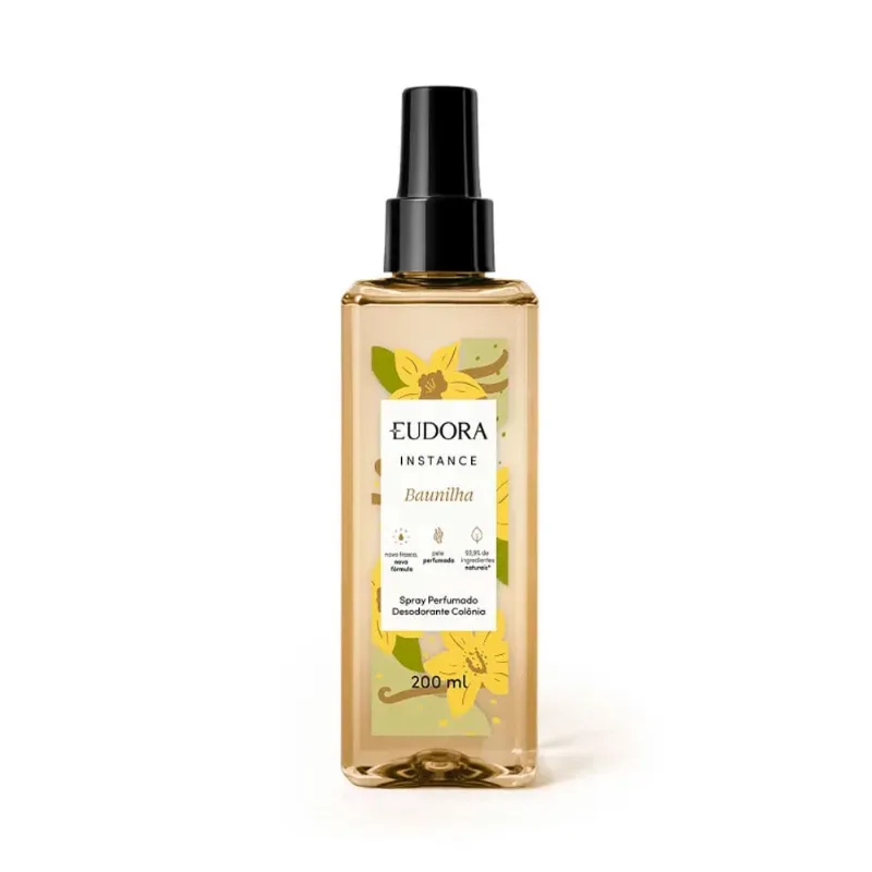 Combo Instance Baunilha: Hidratante 400ml + Spray