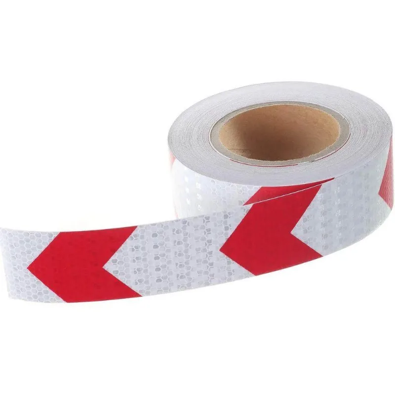 Faixa Refletiva Sinalizaçao 25 Metros Kit 20 Unidades Segurança Vermelho Branco Automotivo - OUTRAS - Agro