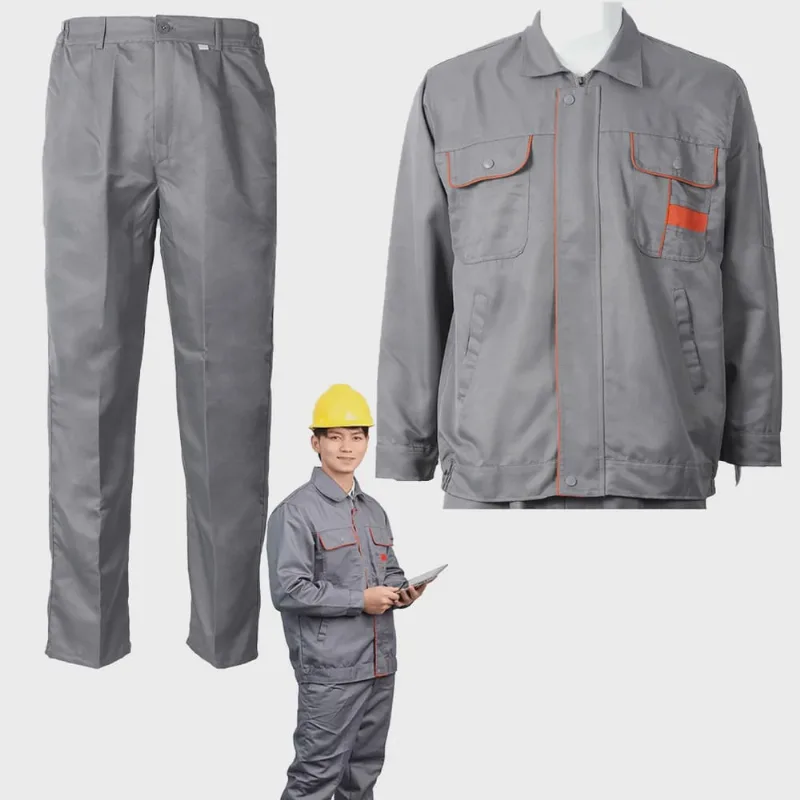Conjunto Uniforme epi Profissional Listra Refletiva Obra Construçao Civil Prestador de Serviço Eletricista Mecanico Engenheiro Segurança