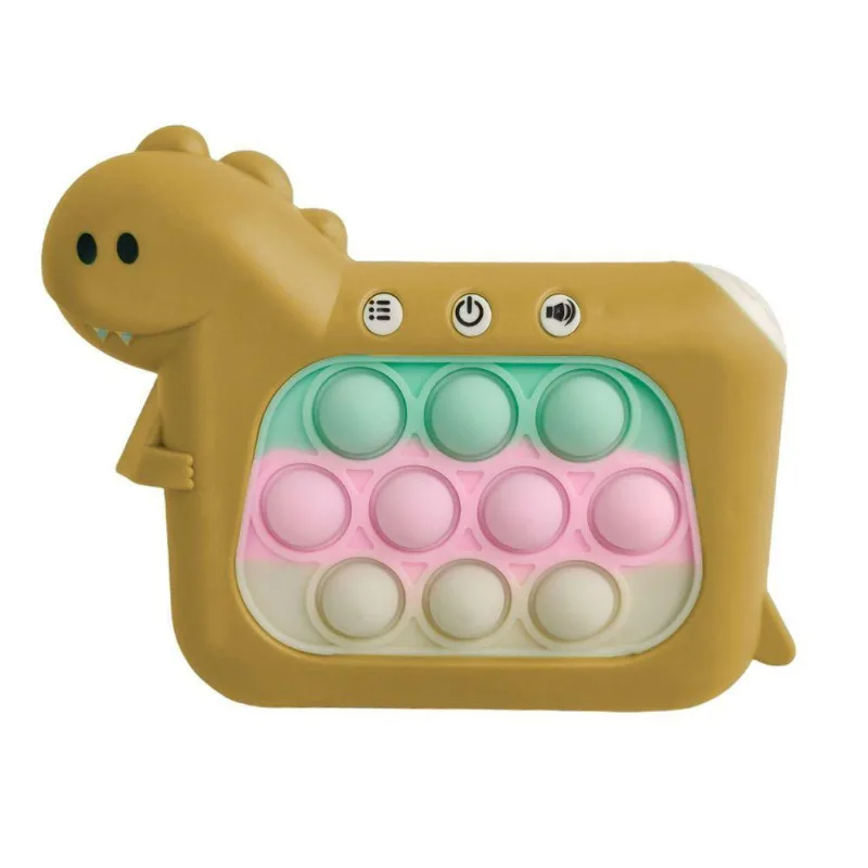 Pop It Mini Game Interativo 4 Modos Dinossauro Anti Estresse