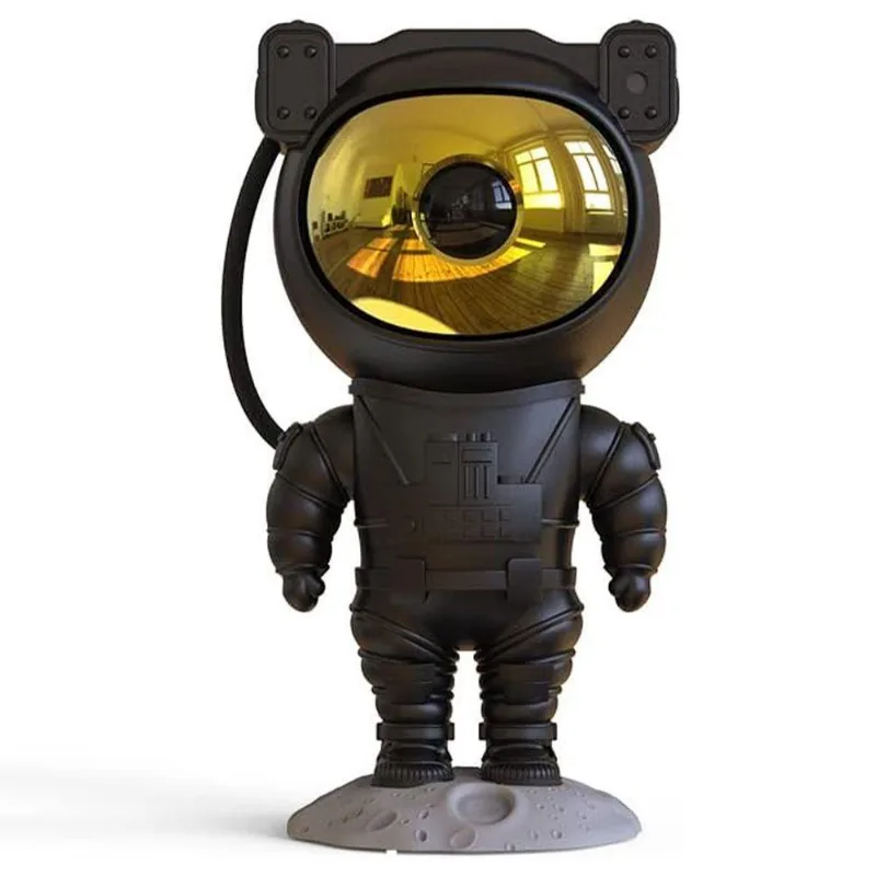 Projetor Led Astronauta Estrela Galaxia Nebulosa Decoraçao Espacial Quarto Sala Casa Usb Espaço Cosmico